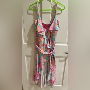 Lilly Pulitzer midi wrap sundress size medium